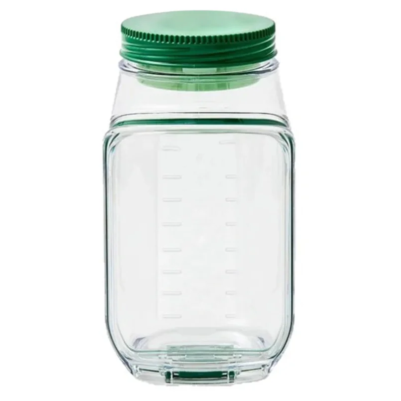 Meal Prep Glass - وعاء سلطة بلاستيكي محمول جديد لعام