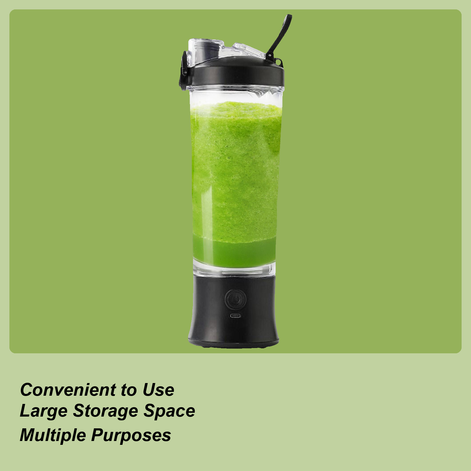 Meal Prep Smoothies - خلاط محمول للعصائر، خلاط هزاز 600