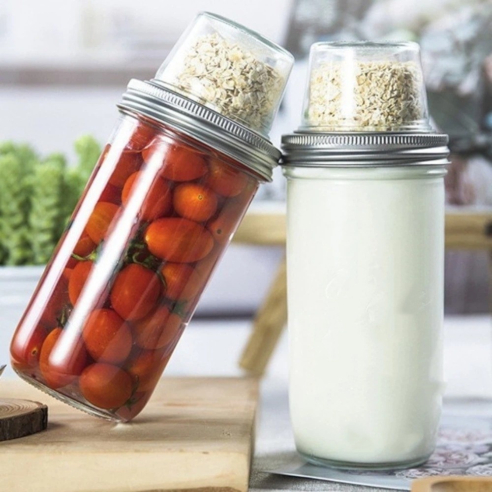 أكواب زبادي مزدوجة الطبقات مان - مراجعة Meal Prep Glass وسعره