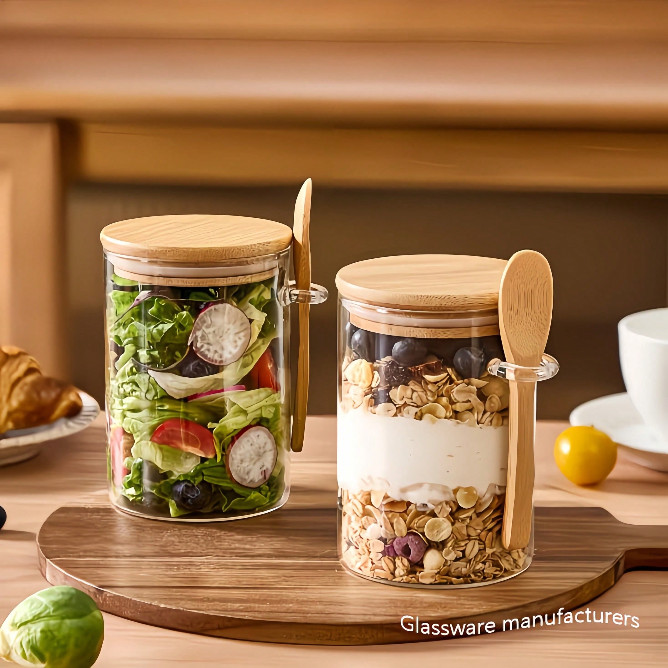 مجموعة تخزين مكونة من 4 قطع (ت - مراجعة Meal Prep Glass وسعره