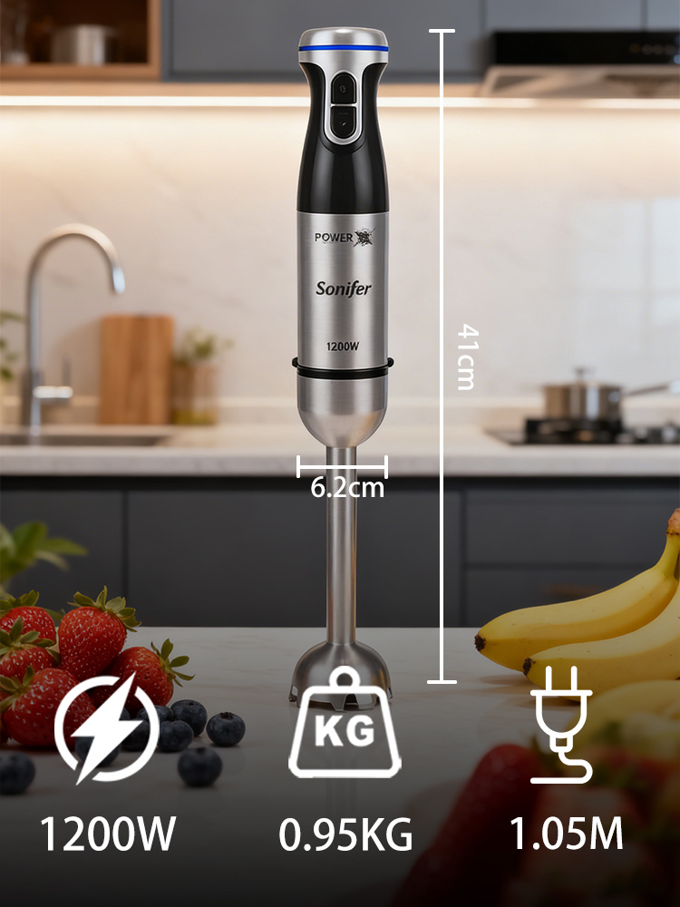 خلاط يدوي سونيفر SF-8180 بقوة  - مراجعة Meal Prep Smoothies وسعره