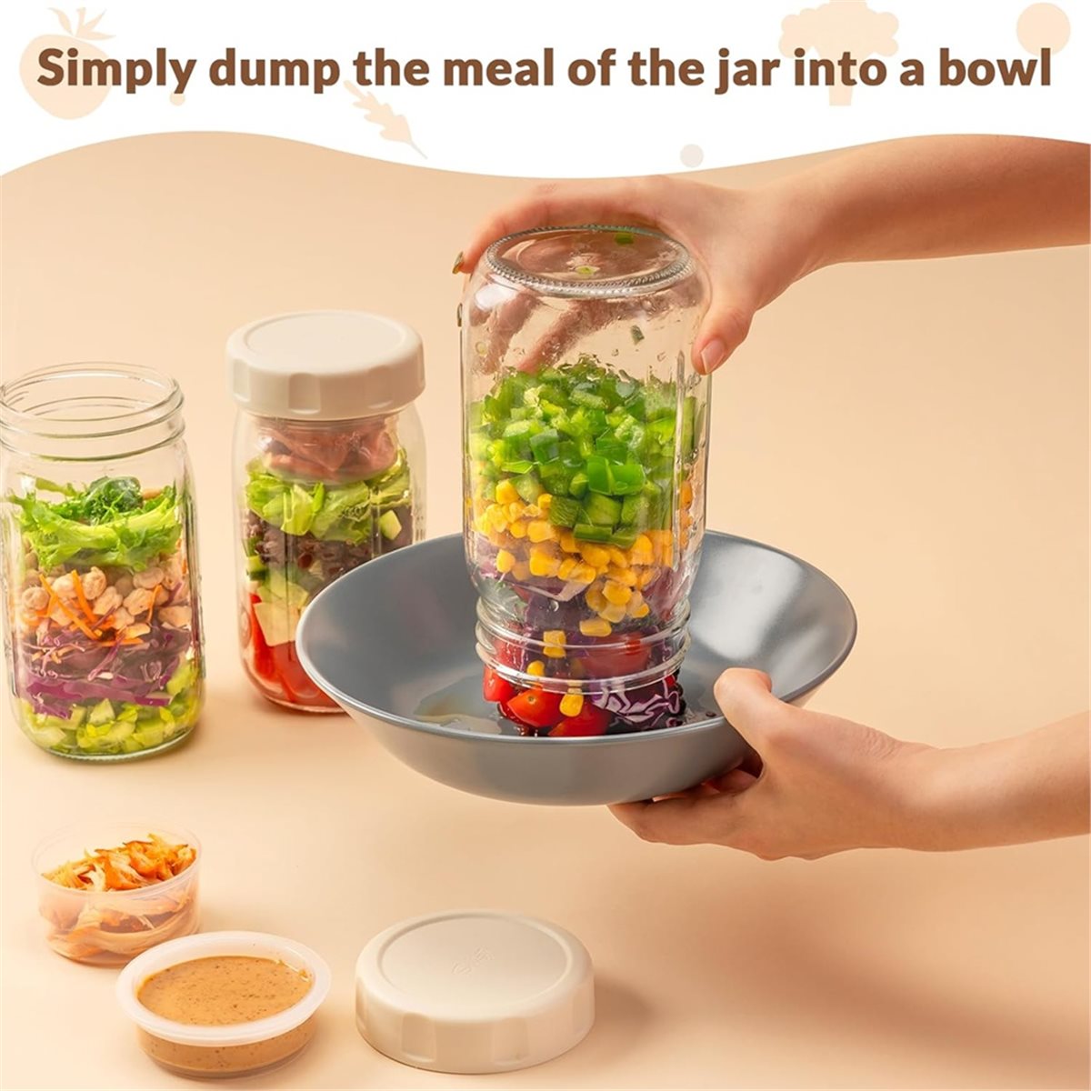 A67T جديد: مجموعة من 4 أوعية ز - مراجعة Meal Prep Glass وسعره