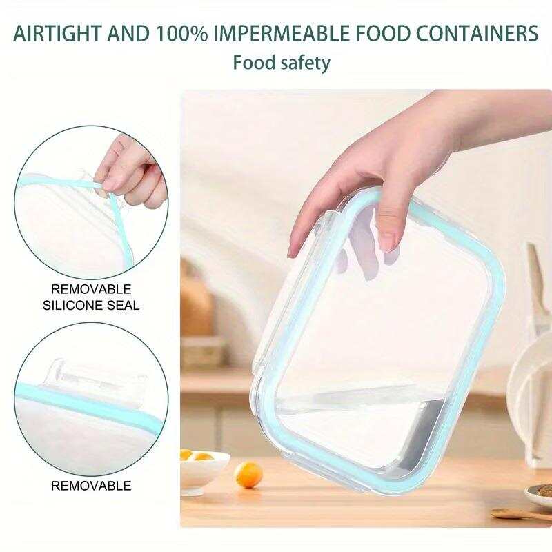 16 قطعة من حاويات تخزين الطعام - مراجعة Meal Prep Glass وسعره