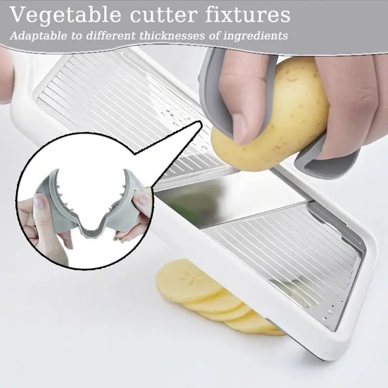1 قطعة قطاعة الخضراوات تهزهز م - مراجعة Mandoline Slicer Guard وسعره