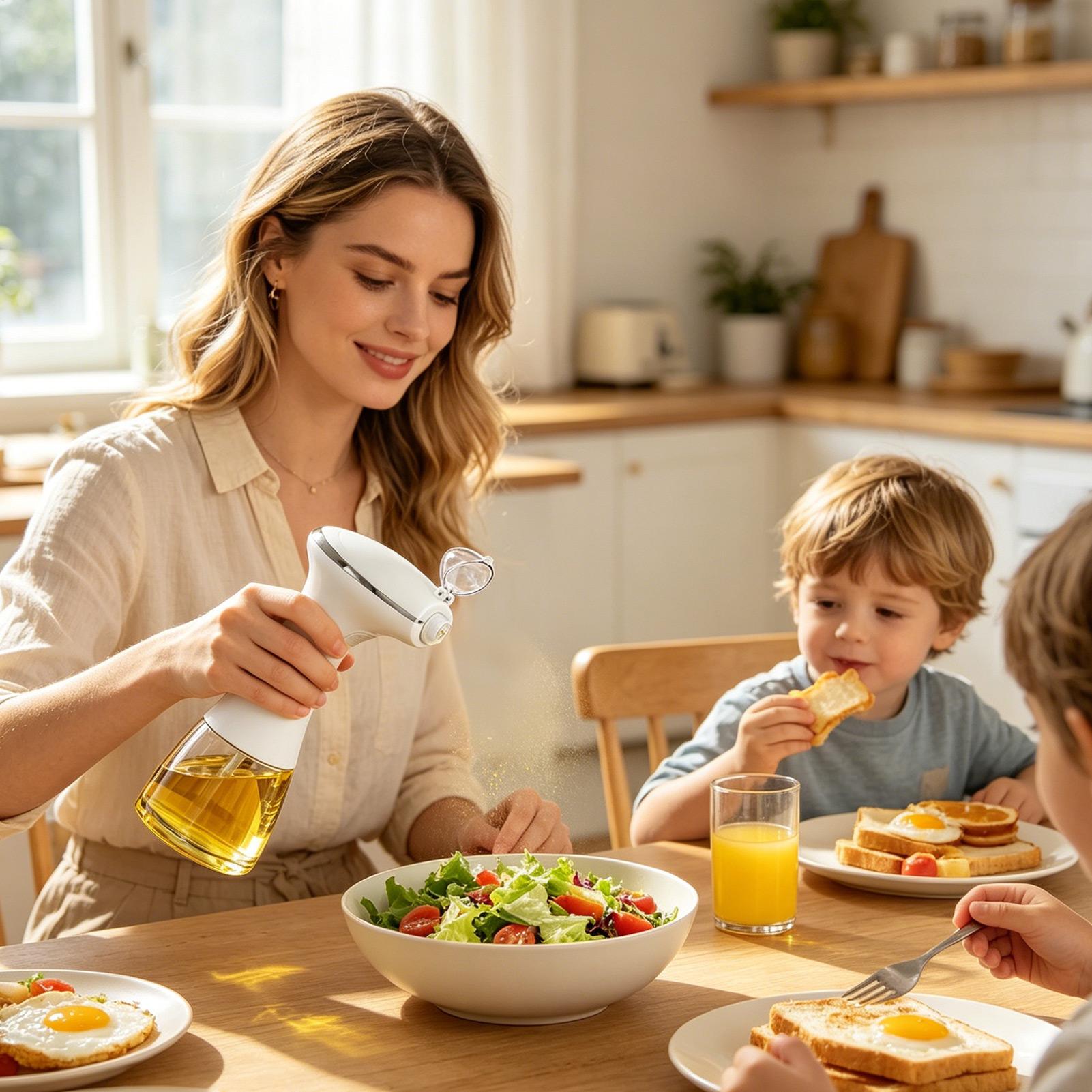 زجاجة رش زيت الزيتون المحمولة  - مراجعة Meal Prep Glass وسعره