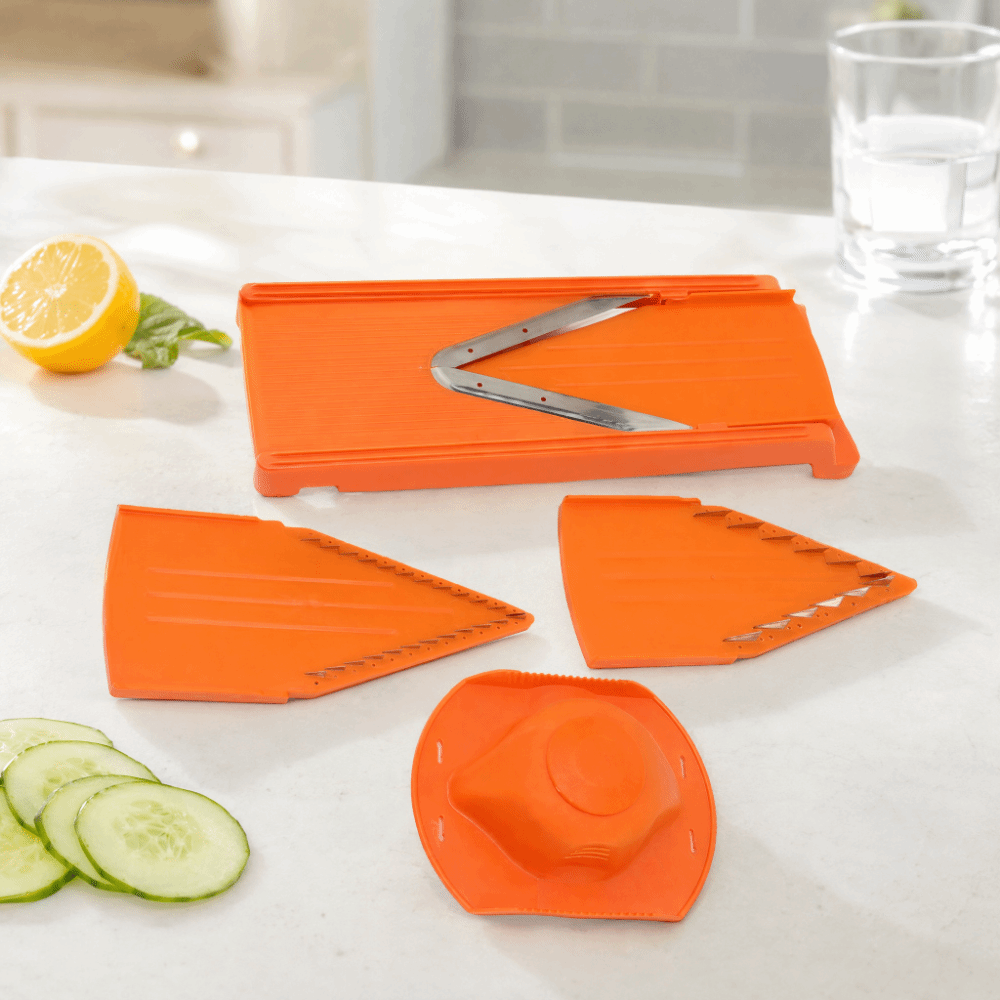 قطاعة خضروات يدوية من الفولاذ  - مراجعة Mandoline Slicer Guard وسعره